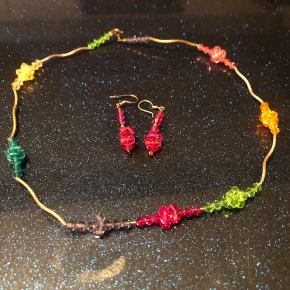 Multicolor sterling Silver Necklaces - Picture 1 of 5